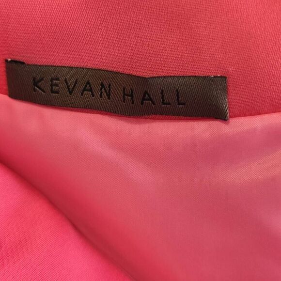 KEVAN HALL Couture Schiaparelli Pink 50s Style Cocktail Dress, NWOT, Sz. 8... ST - Picture 10 of 11